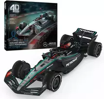 4D dėlionė Formulės 1 bolidas AMG Petronas W15 E Performance 3D modelis surinkimui 62,5 cm