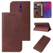 Magnetiniu užsegimu odinis telefono dėklas, skirtas OPPO Reno Z For OPPO Reno Z