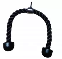 Kubisport Virvės rankena treniruokliui tricepsui treniruoti 65 cm (Kub_05-CWZ3812K)