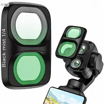 Filtrą SunnyLife Juodas Mist 1/4 skirtas Dji Osmo Pocket 4 Pro / 4p / 4 P / 4pro Schott Clip-on / Op4-fi351-d (SB12317)