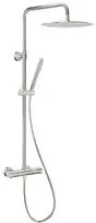 Dušo komplektas momali Premium lietaus dušas su termostatiniu dušo maišytuvu KFA MOZA PVD BRUSHED NICKEL 5736-920-21