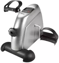 Stacionarus dviratis Jocca Mini treniruoklis 6158 Rotor Rankos Kojos LCD ekranas Reguliavimas Pilkas (8436020381584)