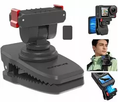 SunnyLife Klips Laikiklis Mocowanie Na Magnes Szelki Do Dji Osmo 360 / Action 5 Pro / 4 / 3 / 2 / Mj-171-d
