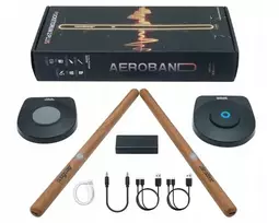 Aeroband Pocketdrum 2 Plus elektroninis būgnų rinkinys, lazdelės