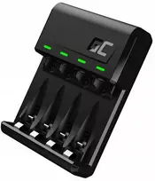 Green Cell Žalias Cell Vitalcharger akumuliatorių įkroviklis Aaa Aa R3 R6 Usb C Micro