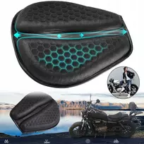 Motowings Motociklinė gelinė sėdynės pagalvėlė 3d, juoda