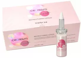 Inebrya ampulės su keratinu plaukų atstatymui, 12x11ml
