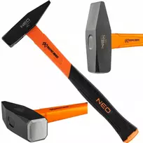 Neo Tools Neo šaltkalvio plaktukas 400g su stiklo pluošto kotu extreme serija 25-144