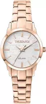 Trussardi T-bent Collection moteriškas laikrodis tik laikui rodyti, nerūdijantis plienas, rožinio aukso Pvd danga R2453141506