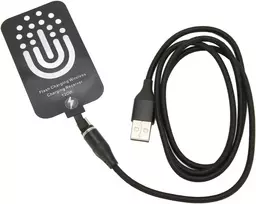 Type C Qi belaidis įkroviklis, 120w magnetinis ir 5w laidinis Qi įkrovimo imtuvas visiems Type C mobiliesiems telefonams