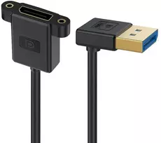 Displayport 1.4 8k 60hz 4k 144hz Kampinis prailginimo laidas 30cm