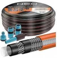 Neo Tools 6 sluoksnių sodo žarna 30 barų 1/2'' 20 m 15-840 + jungtys 1/2