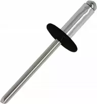 Aztec International traukiami kniedės atviros aliuminio nerūdijančio plieno 5,0x14x14 mm Ral 9005