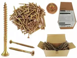Staliaus varžtai medžiui 3,5x40 torx 500vnt Azmet