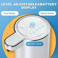 Automatinis muilo dozatorius, montuojamas ant sienos, bekontaktis 380 ml, elektrinis muilo dozatorius su jutikliu, Usb įkraunamas putų muilo dozatorius voniai, virtuvei, biurui