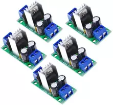 5vnt. L7805 Lm7805 Lm7812 L7812 įtampos lygintuvo reguliatorius 12-24v Ac arba Dc į 5v 12v Dc maitinimo šaltinio keitiklio modulis (lm7805)