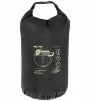 Vandeniui atsparus maišas buriavimui ir turizmui Mil-tec Drybag 5 l - Juodas