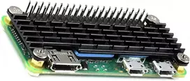 Zkeeshop radiatorius, skirtas raspberry pi zero 2 w, pasyvus aušinimas, aliuminio radiatorius