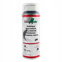 Struktūriniai dažai plastikui juodi Colormatic purškiami 400ml