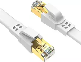 Ercielook Cat8 tinklo kabelis 1.5m (2 vnt.) 40gbps, paauksuoti Rj45