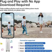 64gb usb atmintinė iphone muxxue atmintinė iphone usb atmintinė, skirta iphone ipad mac android pc su ios usb type c nuotraukų ir vaizdo įrašų kopijavimas be programėlės atsisiuntimo