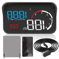 Hud ekranas led projektorius head up display obd2 m10 greičio projektorius