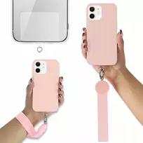 Universali rožinė telefono riešo juostelė