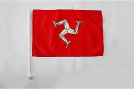 Az flag - automobilio vėliavėlė mano sala - 45 x 30 cm - angliška automobilio vėliavėlė 30 x 45 cm - automobilio vėliavėlės
