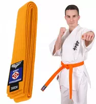 Oranžinė karate kyokushinkai diržas Beltor 300cm