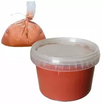 Premium K_szklarski-1kg-miniowy-w2 minių glaistas metaliniams langų stiklams, 1kg