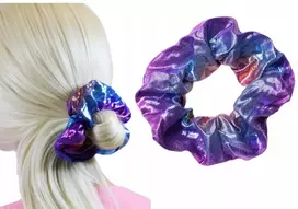 Plaukų gumytė scrunchie medžiaginė frotė 06