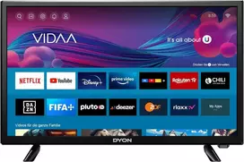 Dyon Movie Smart 24 Vx televizorius, 24 colių (60 cm), Hd Smart Tv, Hd Triple Imtuvas (dvb-c/-s2/-t2), App Store, Prime Video, Netflix, Youtube, Dazn, Disney+ (2023 modelis)