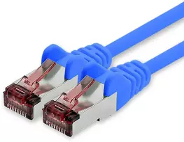 1conn Cat6 tinklo kabelis 0,5 m mėlynas Ethernet kabelis Lan kabelis Cat6 Lan tinklo kabelis Sftp Pimf Patch kabelis 1000Mbit/s