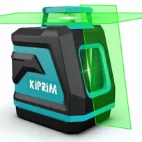 Kiprim Žalias linijinis lazeris Lv8d 5 linijų savaime išsilyginantis su baterijomis