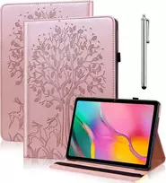 Bolelaw dėklas, skirtas lenovo tab m11 (tb330fu/tb330xu) 11 colių 2024 su rašikliu ir rašiklio laikikliu, kortelių lizdo stovo funkcija, atverčiamas madingas apsauginis dėklas, skirtas lenovo tab m11 planšetinio kompiuterio dėklui, rožinis