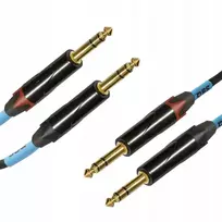 Ssq jsjs2 - 2x jack stereo kabelis - 2x jack stereo 2 metrų