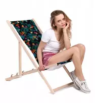Sodo gultas patogus, sulankstomas, keičiamas stogelis, klasikinis medinis bukas