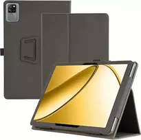 Haofun dėklas, suderinamas su Blackview Tab 60 Wifi/tab 60 Pro, itin plonas Pu, plonas ir lengvas atverčiamas dėklas, sulankstomas, galinio dangtelio atverčiamas stovas, plonas apsauginis dėklas su dirželiu, juodas