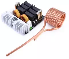 1000 W indukcinio kaitinimo modulis, Zvs indukcinis šildytuvas, indukcinio kaitinimo modulis, mini kanalo ritės rinkinys, indukcinio kaitinimo modulis, aukšto dažnio indukcinio kaitinimo plokštės modulis