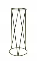 Metalinis gėlių stovas 95 cm - loft stiliaus gėlių stovas