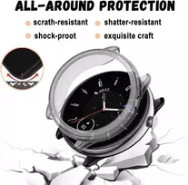Apsauginis dėklas su ekrano apsauga Amazfit Gtr Mini - Juodas