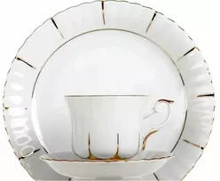 0007 Pfp Chodzież Iwona porcelianinė lėkštė, 17 cm
