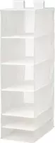 Ikea Skubb dėklas su 6 skyreliais, 35 x 45 x 125 cm, baltas
