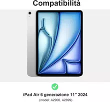 Klaviatūra, skirta ipad air 11 colių 2024 (m2), dėklas su klaviatūra, skirtas ipad air 6-osios kartos jutikliniam kilimėliui, magnetinė bluetooth apšviesta klaviatūra qwerty, skirta ipad air 11 colių 2024, tamsiai žalia