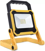 Led akumuliatorinis statybvietės prožektorius 10 w su greitai įkraunamu usb maitinimo bloku, akumuliatorinis dirbtuvių šviestuvas, darbo lemputė, 4400 mah, 4 šviesos režimai, apsauga nuo vandens ip54