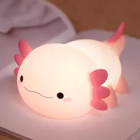 Okiyid naktinė lemputė Axolotl, Axolotl lempa, Axolotl dovanos mergaitėms, miela maitinimo krūtimi lempa vaikų kambariui, Abs+sil, valdymas prisilietimu, nešiojama ir įkraunama, pritemdoma, dovanos berniukams ir mergaitėms