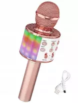 Lewer Mikrofonas vaikams karaoke belaidis mikrofonas su garsiakalbiu