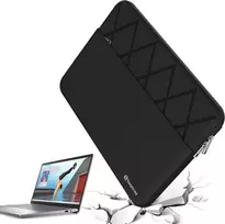 Smatree 14 colių smūgiams atsparus nešiojamojo kompiuterio dėklas, vandeniui atsparus apsauginis plonas dangtelis, pritaikytas dell latitude 5430 chromebook arba 2-in-1, dell inspiron 14 3420 14 colių nešiojamojo kompiuterio krepšys, juodas (e429)