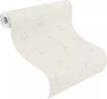 Rasch tapetai 211504 - balti popieriniai tapetai su tinko struktūra / tinko išvaizda ir smulkiomis dekoracijomis - 10,05 m x 0,53 m (i x P)