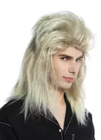 Wig Me Up - Cw-032-kii12tkb88 perukas karnavalui, skirtas moterims ir vyrams, šviesūs plaukai, aštuntojo dešimtmečio stilius